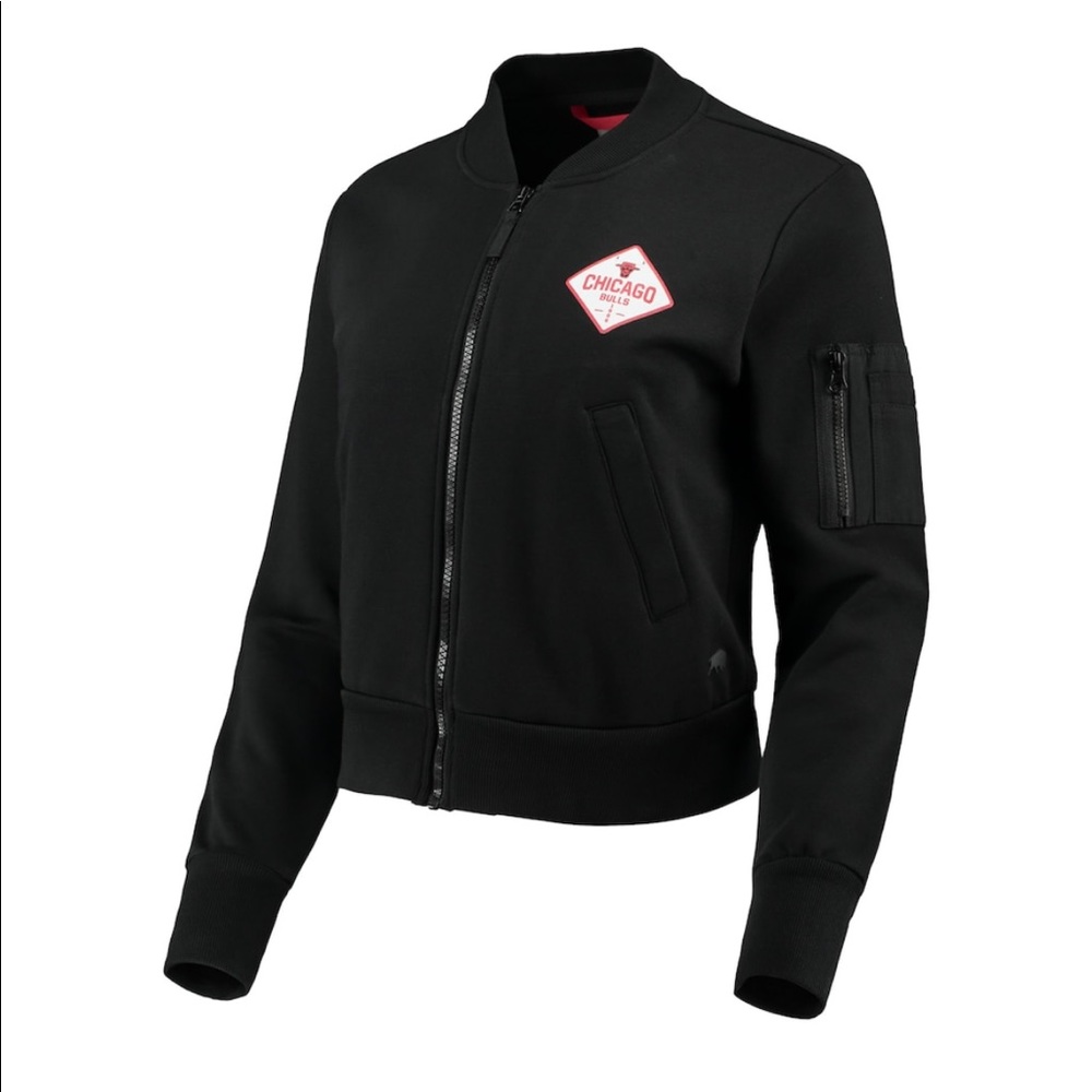 CHICAGO BULLS Full zip bomber jacket